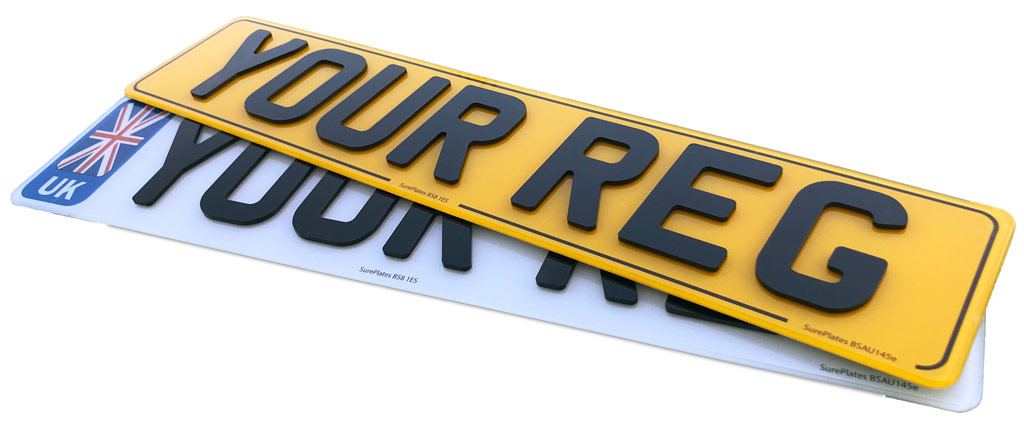 4D Number Plates