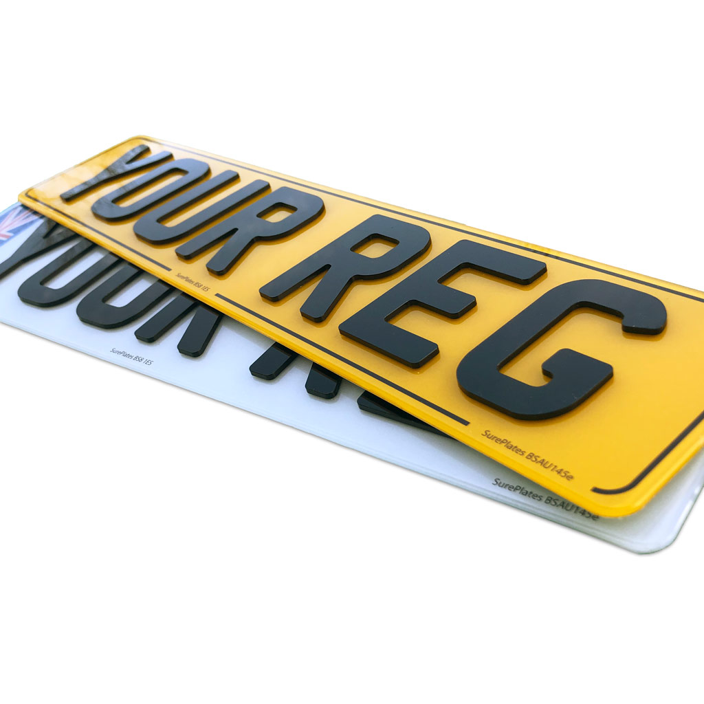 Are 3d Number Plates Road Legal