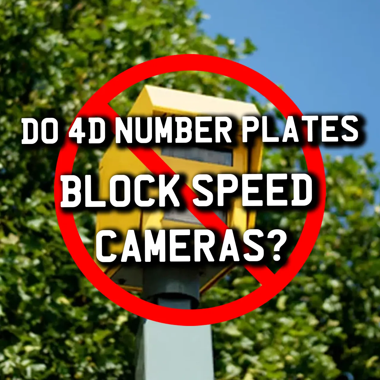 7 Stickers Photo blocker speedcam and red-Light