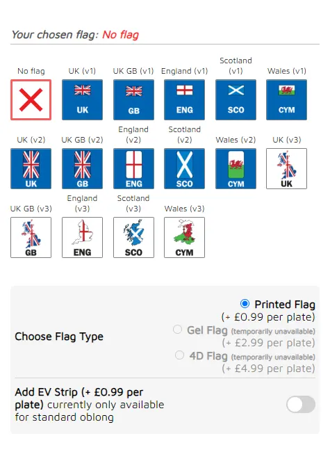 Flag Options