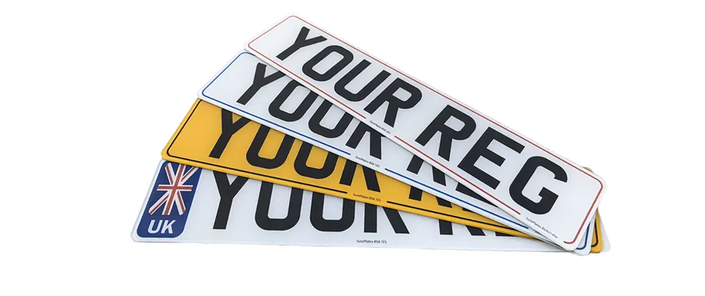 Replacement Number Plates
