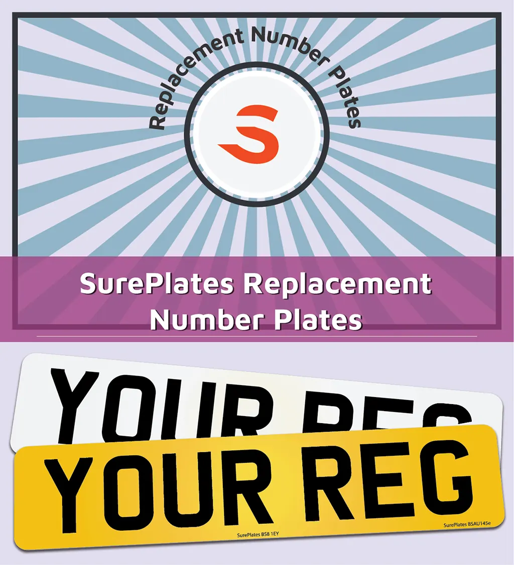 Replacement Number Plates from SurePlates